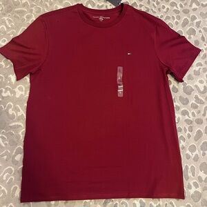 Tommy Hilfiger large tshirt short sleeve Dark red